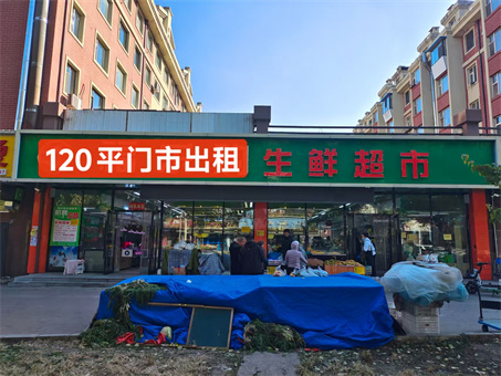 120平门市出租:全一层
